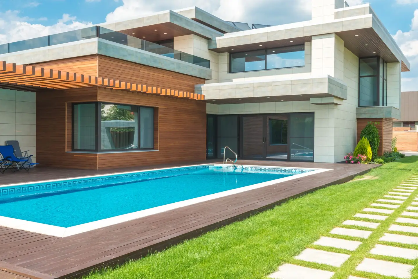 Swimming pool built in Mount View, NSW